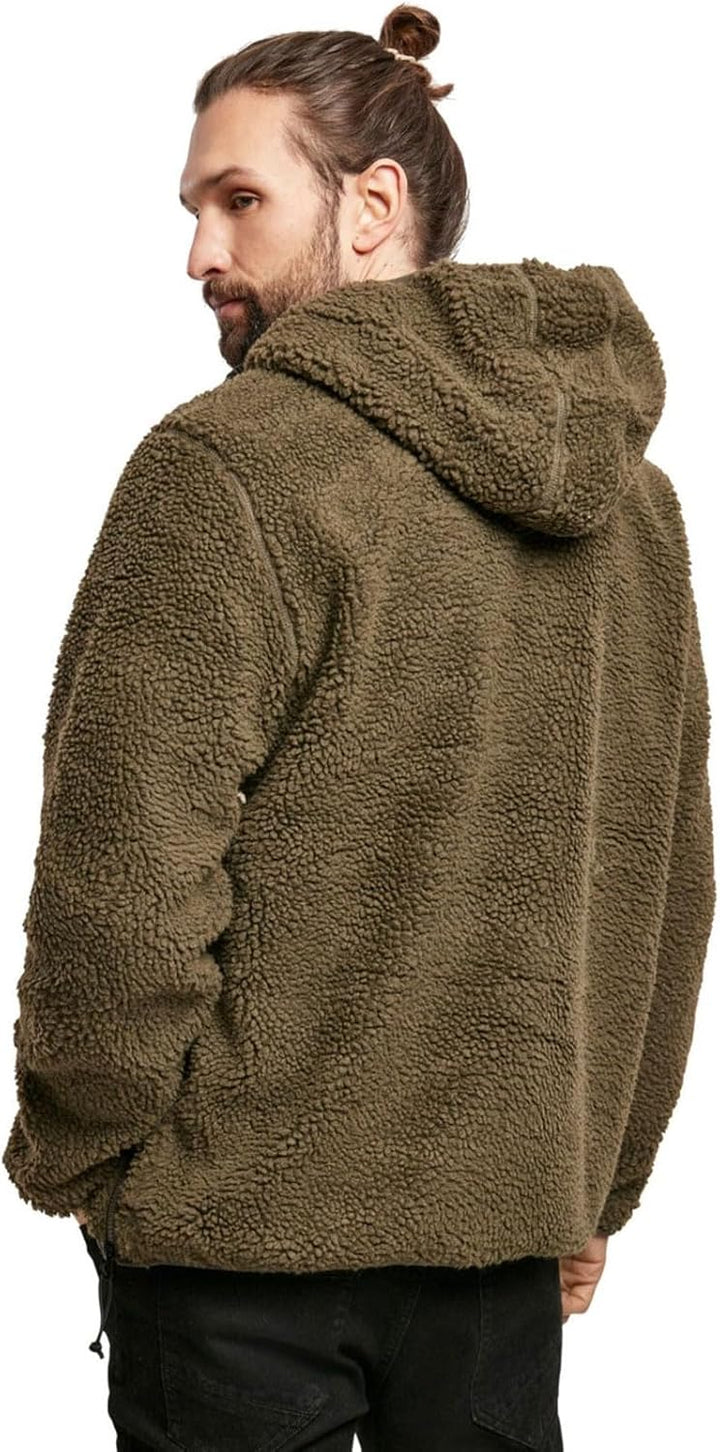 Brandit Teddyfleece Worker Pullover XL Oliv, XL Oliv