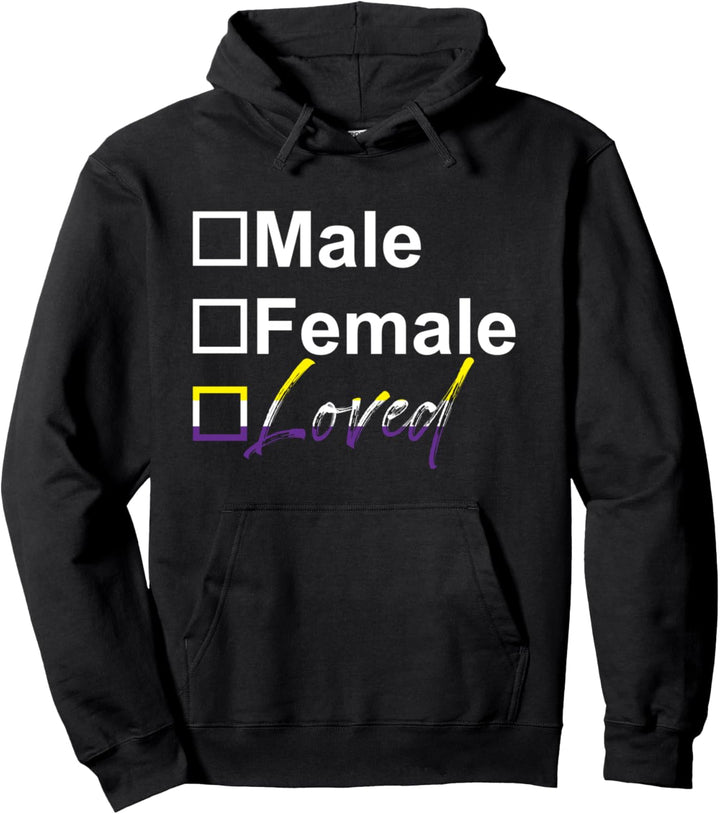Genderfluid LGBTQ Gay Pride Queer Lustiges Nicht Binär Pullover Hoodie