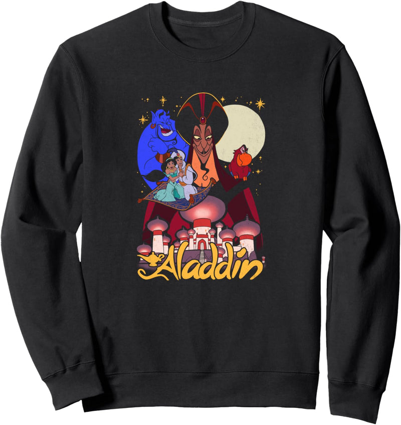 Disney Aladdin Group Shot Poster Sweatshirt