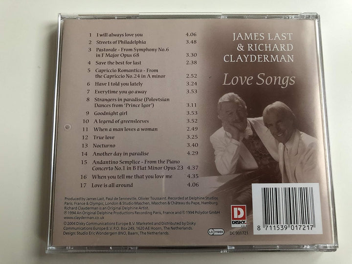 Love Songs, Audio-CD