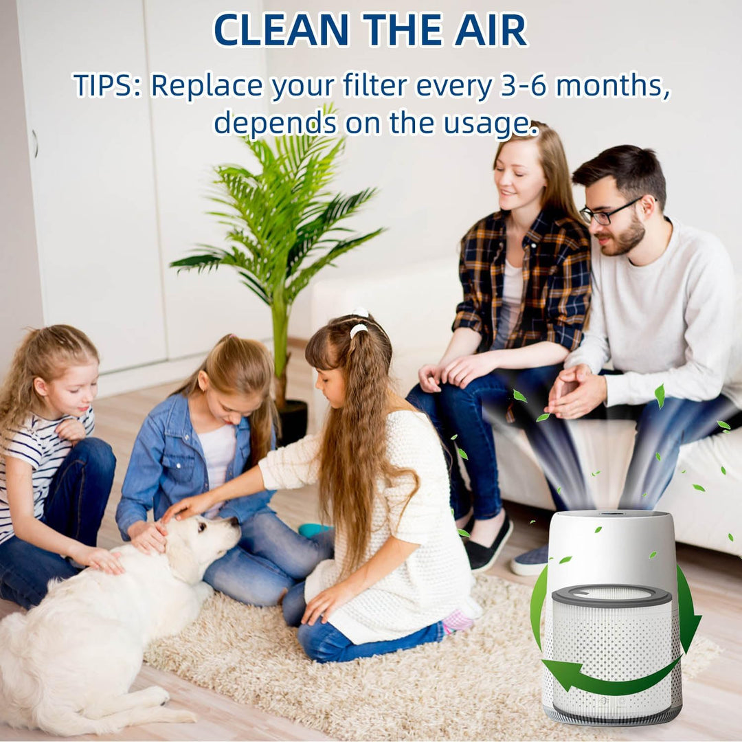 2 Stück Luftreiniger Filter für Philips 800 Series, H13 True HEPA Ersatzfilter für Philips AC0820/10