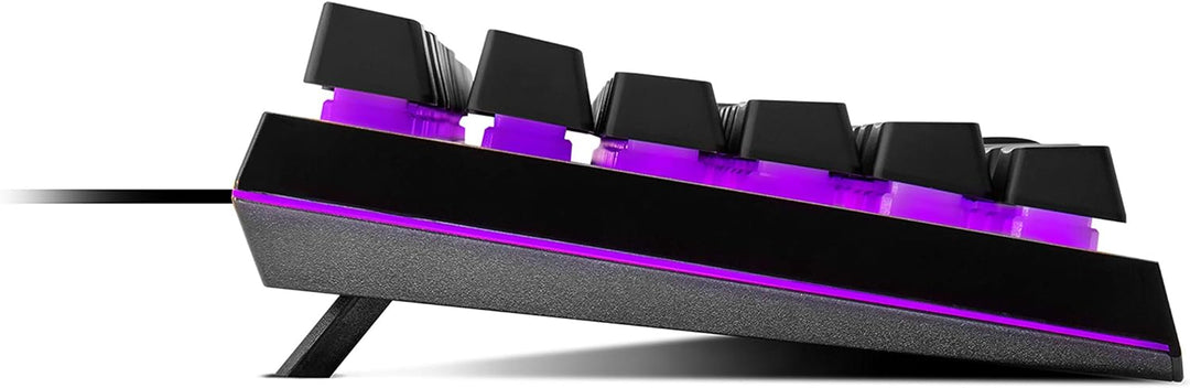 Cooler Master MasterKeys MK110 Mem-chanische Gaming Tastatur – Schwebende Hybrid Schalter, 6 RGB-Hin