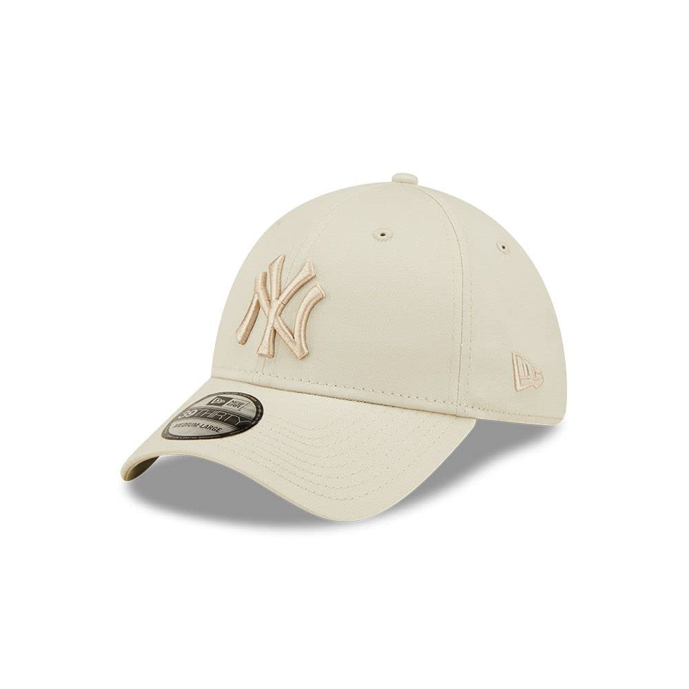 New Era New York Yankees MLB League Essential Tonal Stone 39Thirty Stretch Cap, Einheitsgrösse New Y