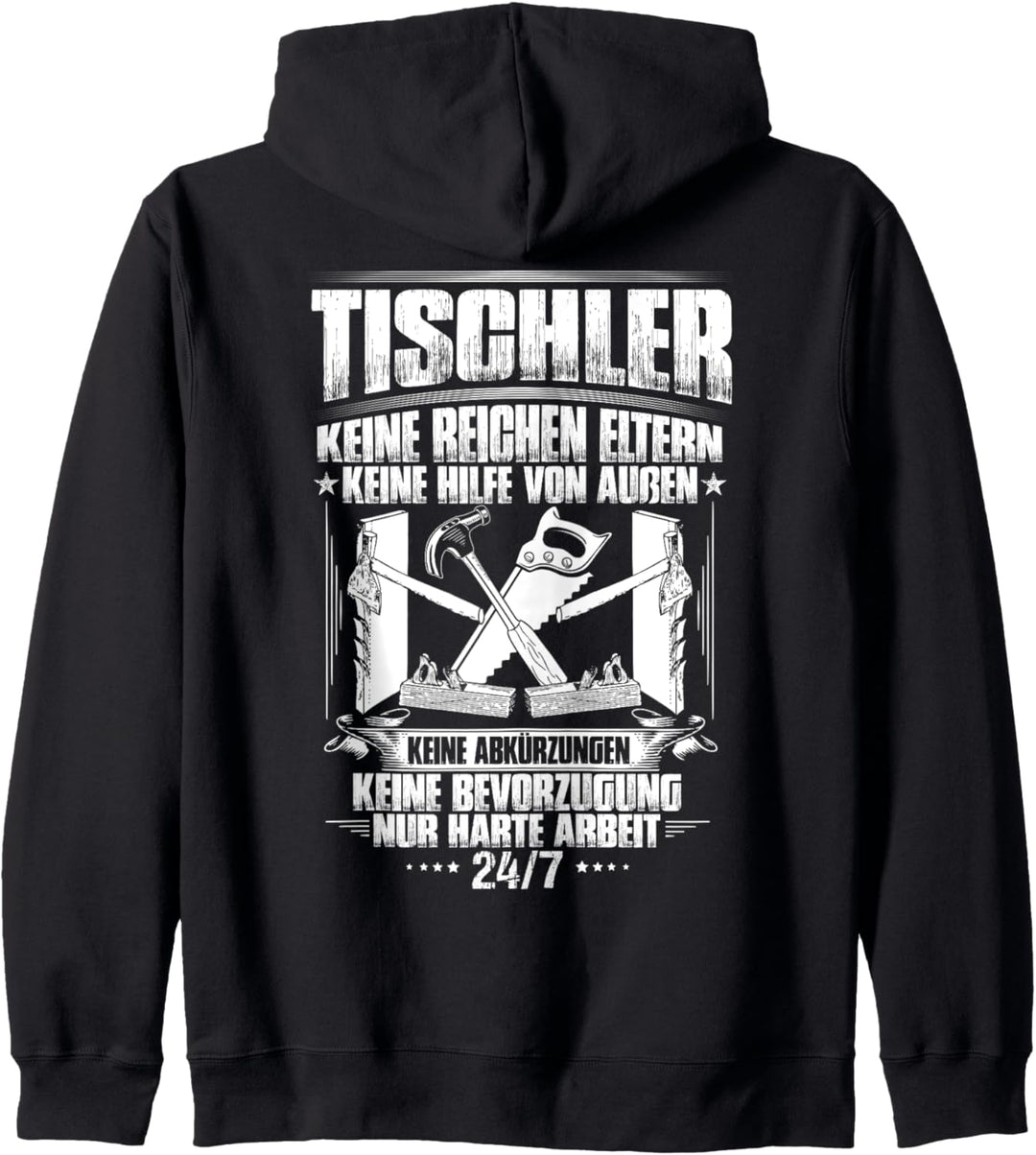 Harte Arbeit Tischler Kapuzenjacke