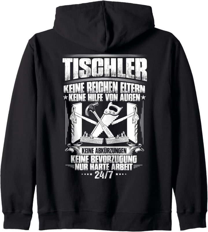 Harte Arbeit Tischler Kapuzenjacke