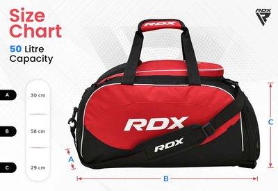 RDX Sporttasche Reisetasche Damen Herren, Trainingstasche Fitnesstasche mit Schuhfach, MMA Sport Fit