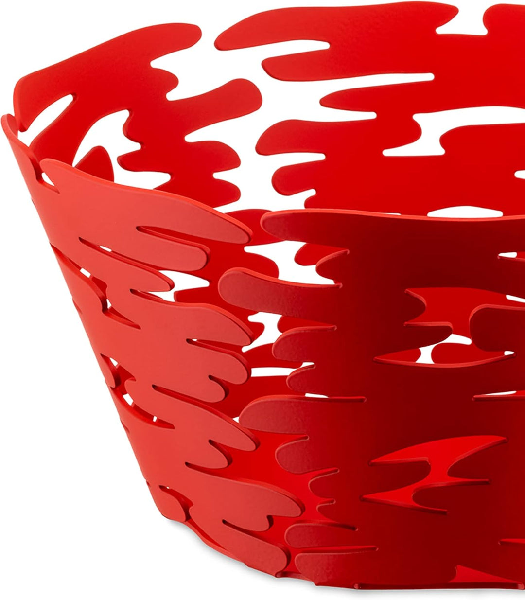 Alessi Barket runder Korb, Ø 21, rot Ø 21 Rot, Ø 21 Rot