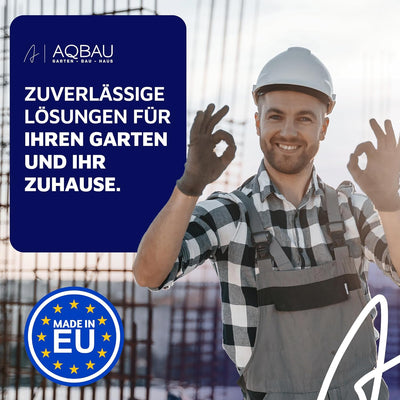 Aqbau® Einschlag-Bodenhülse L 40 x 500 Pfostenträger Einschlaghülse Einschlagbodenhülse feuerverzink