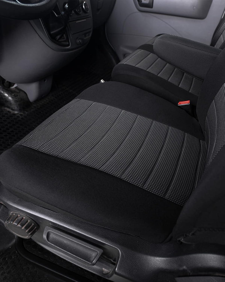 TOYOUN Universal Stoff Auto-Sitzbezüge für Transporter LKW Vorn Autositzbezüge Sitzbezug Fahrersitz