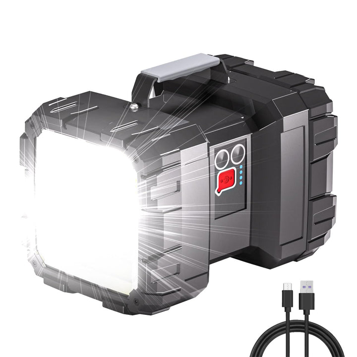 LETOUR Taschenlampe,Taschenlampe Camping Taschenlampe LED Aufladbar LED Taschenlampe Extrem Hell 400
