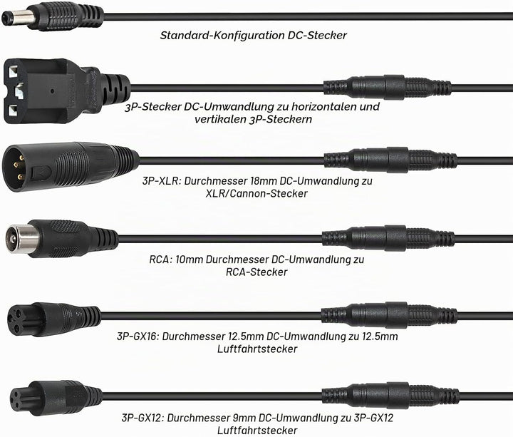 67.2V 5A Li-ion Ladegerät Mehrere Stecker Für Elektrofahrrad Roller E-Bike Boot Motorrad Batterielad