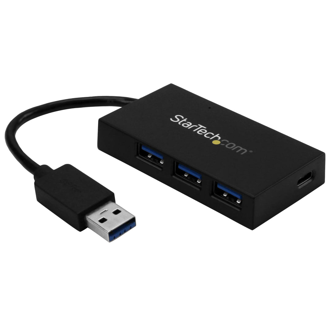 StarTech.com 4 Port USB 3.0 Hub - USB-A zu 3x USB-A und 1x USB-C - Reise USB Hub - Mobiler USB-C Hub