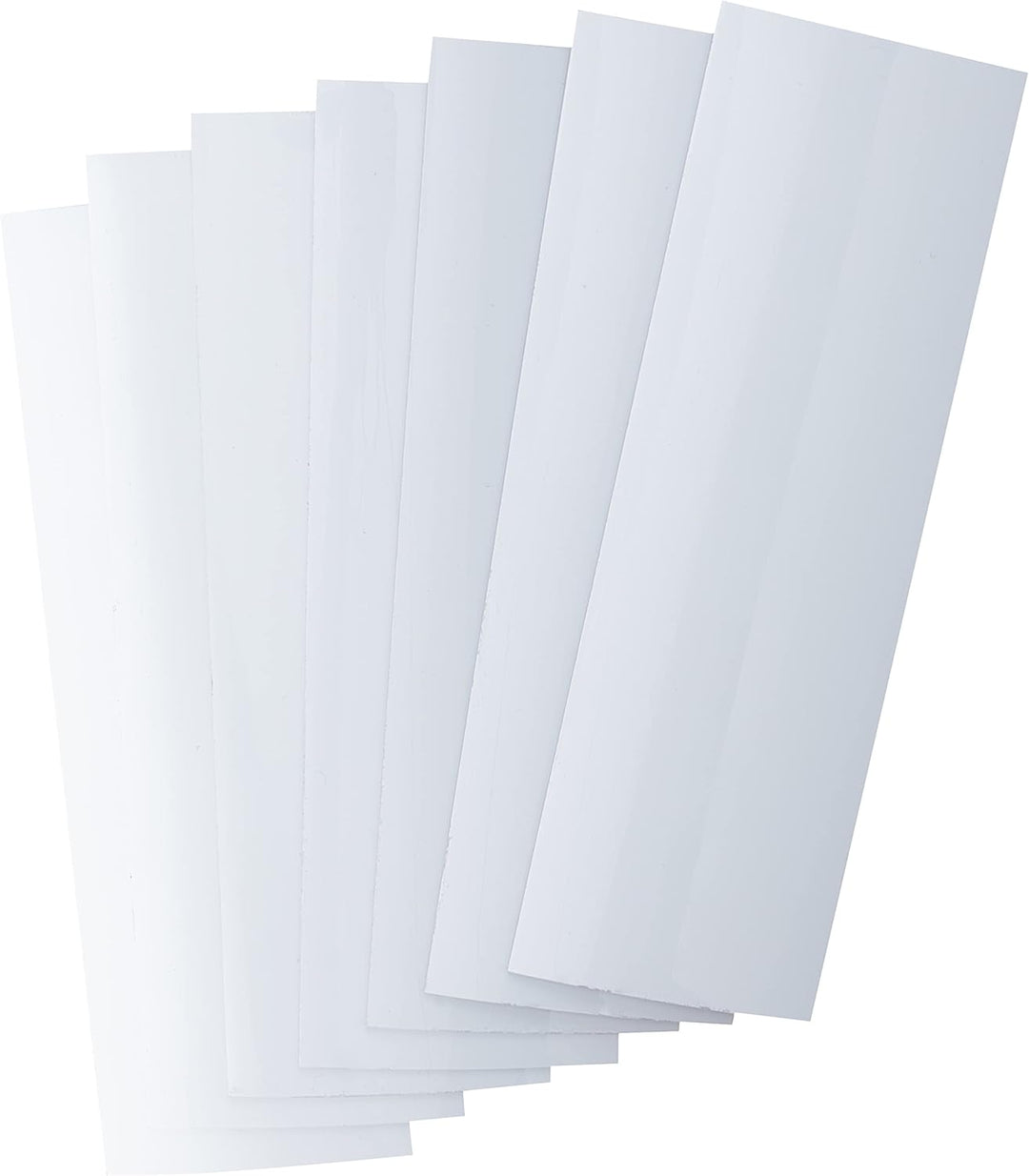 First4magnets MFL12040(GWD)-10 Flexible magnetische Etiketten mit glänzend weiss trocken wischen Obe