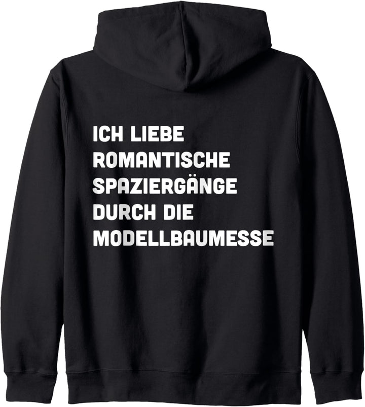 Flugzeugmodell Eisenbahnmodell Schiff Modellbauer Sprüche Kapuzenjacke