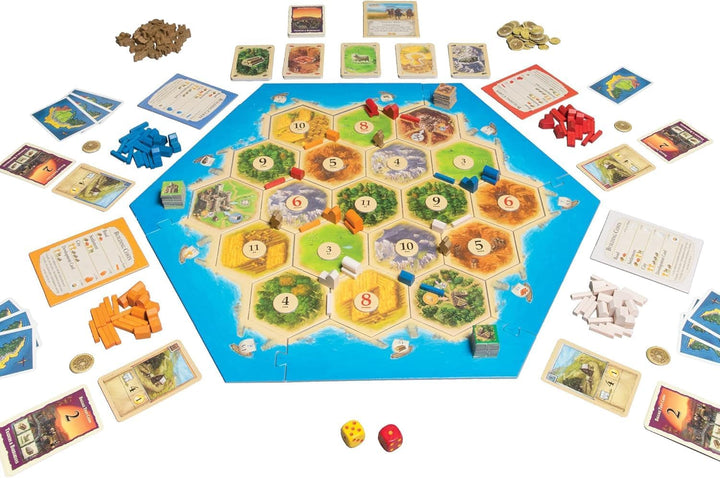 Mayfair Games Catan Händler und Barbaren | Brettspiel-Erweiterung | Ab 10 Jahren | 3-4 Spieler | 60