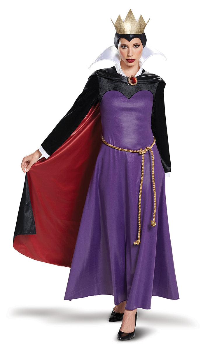 Disguise Damen Evil Queen Deluxe Adult Costume Kostüme für Erwachsene 8-10 Violett, 8-10 Violett