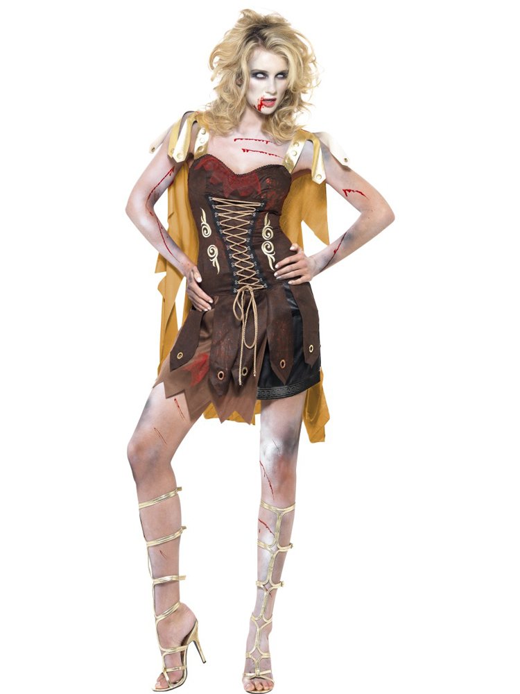 Smiffys Zombie Gladiatorin, Grösse:M, M