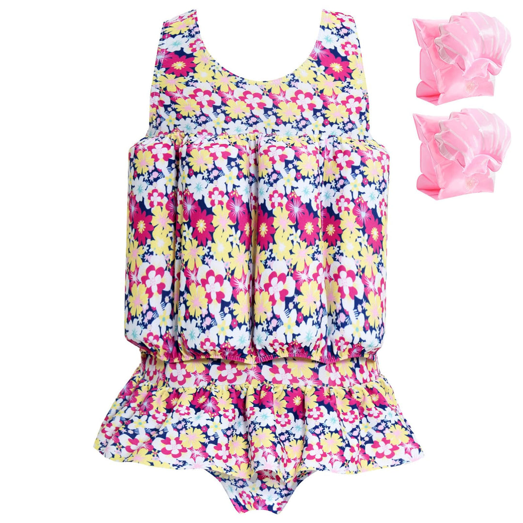 Badeanzug Baby Mädchen mit Floatation Kleinkind Schwimmtraining Hilfe Schwimmende Badeanzug EIN Stüc