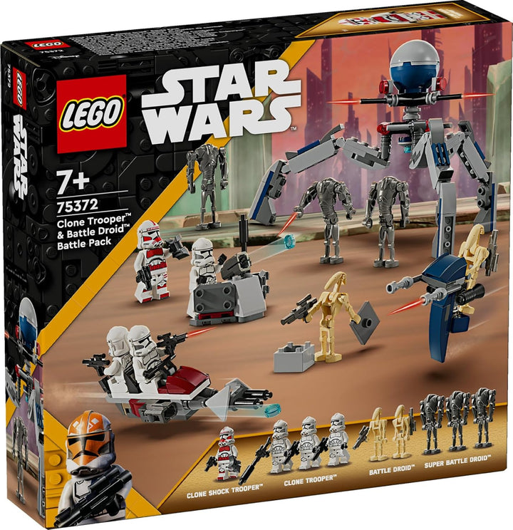 Lego Star Wars Set: 75372 Clone Trooper & Battle Droid Battle Pack, 75359 Clone Trooper der 332. Kom