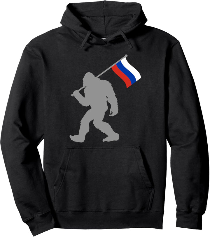 Rossija oder Russische Fahne auf Russland Flagge Pullover Hoodie