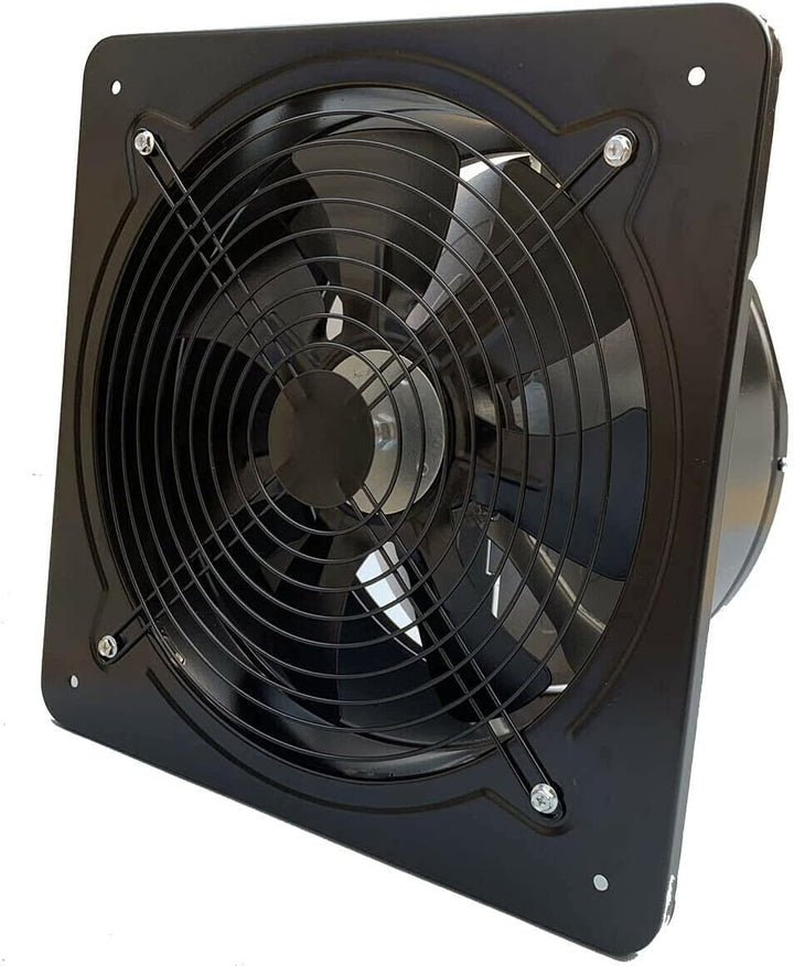 ECUTEE 120W 12 Axiallüfter 2650 m³/h Abluftventilator 300mm Axialventilator Küchenabluftventilator I