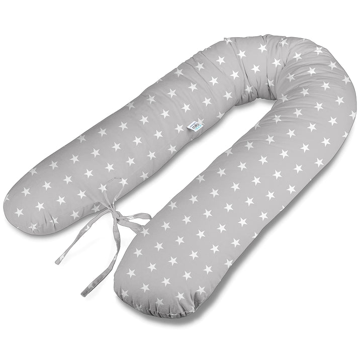 ekm trade Typ V 180cm XL Stillkissen Schwangerschaftskissen Lagerungskissen Seitenschläferkissen Han