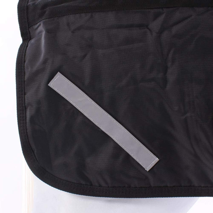 Schrittdecke Back on Track Schwarz 145 cm, Schwarz 145 cm