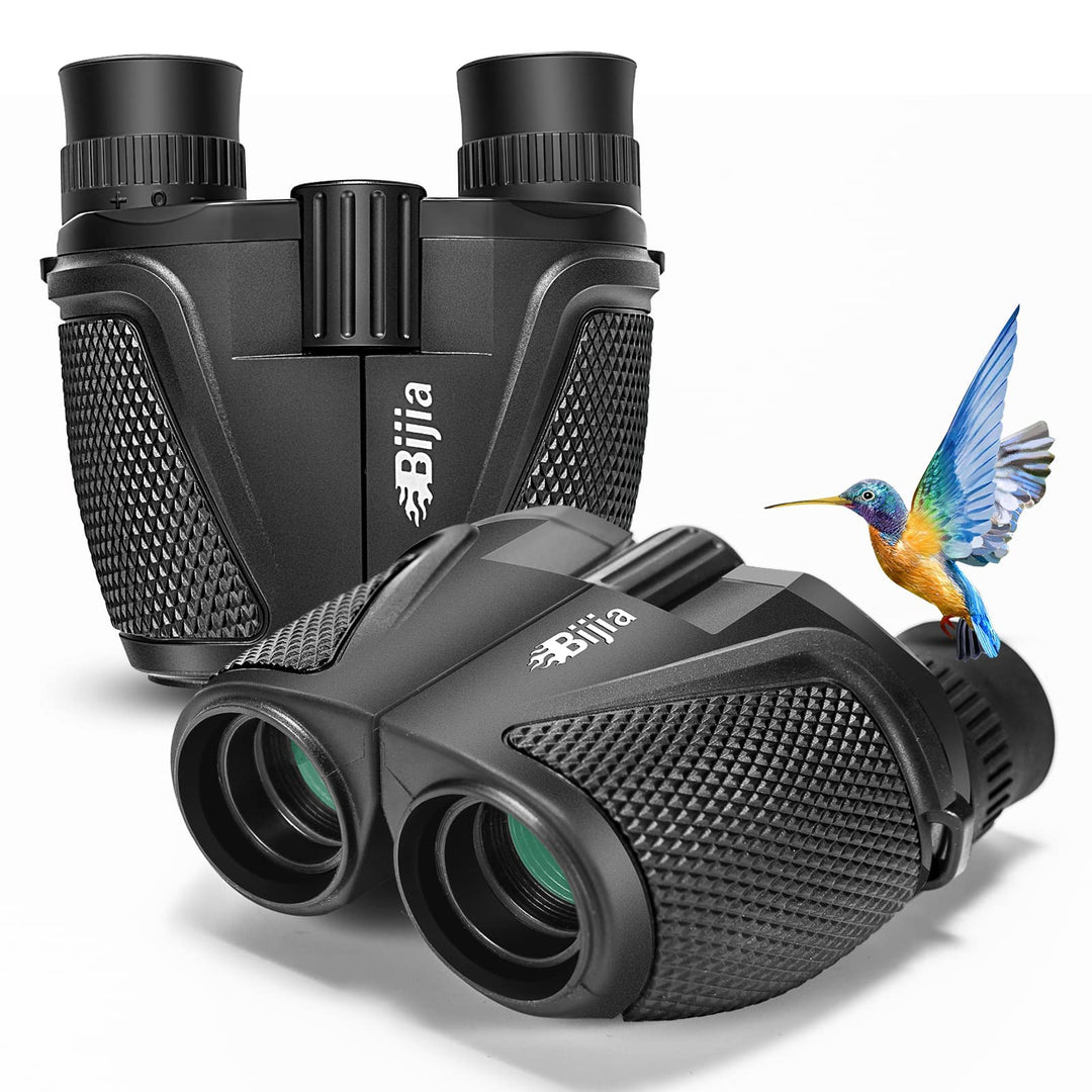 BIJIA 12x25 HD Heller Fernglas,Einfach Zu Fokussieren,BAK4-Prisma,FMC-Linse,Wasserdicht,für Erwachse