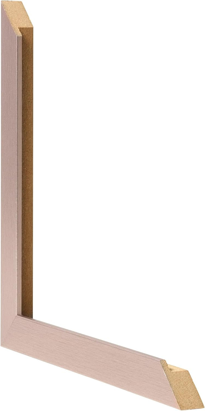 yd. Your Decoration - Bilderrahmen 75x100 cm - Altrosa - Bilderrahmen aus MDF mit Acrylglas - Antire