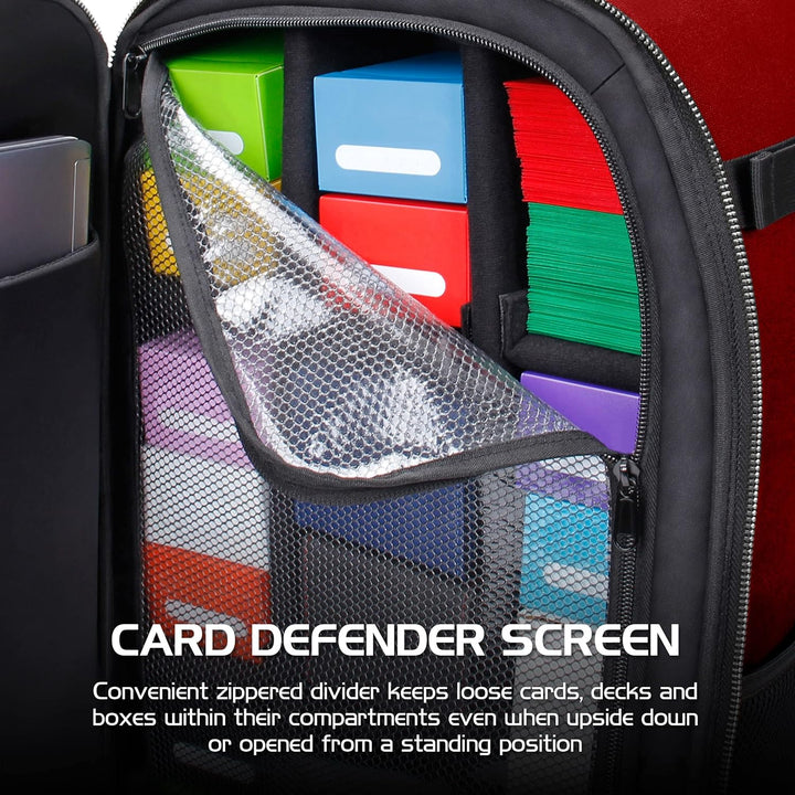 ENHANCE MTG-Rucksack - Sammleredition TCG-Rucksack für Deckboxen, gesleevte Karten, Spielmatten, MTG