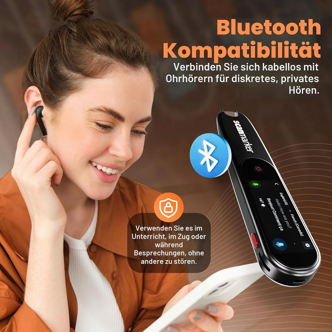 Scanmarker Pal – Stift Scanner, Übersetzungsstift & Lesestift mit Text-zu-Sprache | Übersetzer Stift