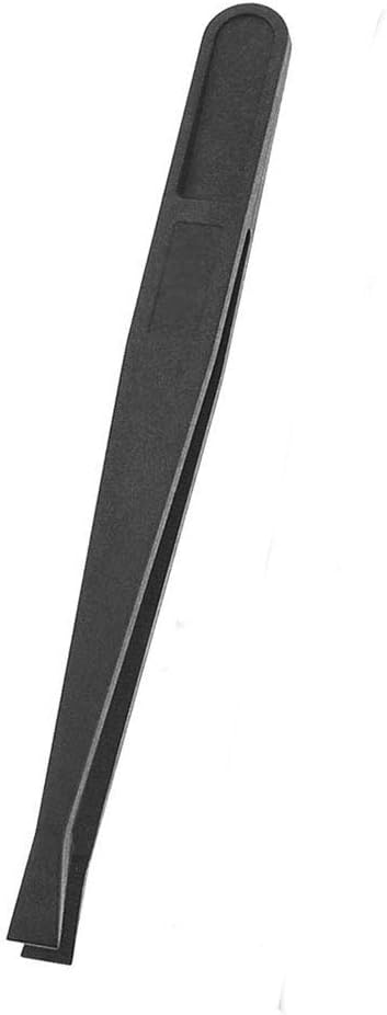 Pinzetten aus Kunststoff, abgeschrägte flache Spitze, antistatisch, für Elektronik, Schmuckherstellu
