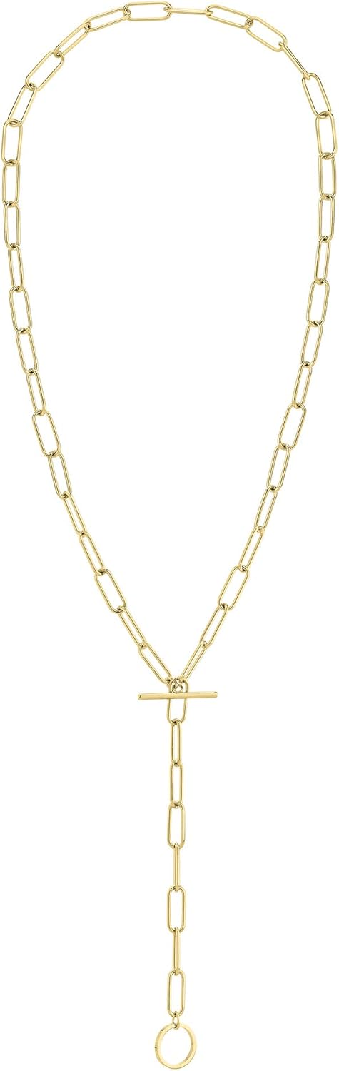 LIEBESKIND BERLIN Damen Schmuck kombinierbar - Edelstahl- Armband und Ketten - Unterschiedliche Trag