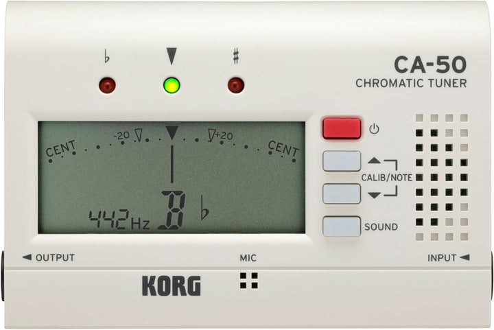 KORG Metronom KDM3, digitales Metronom in Pyramidenform, Metronom mit integrierter Sound- und Rhythm