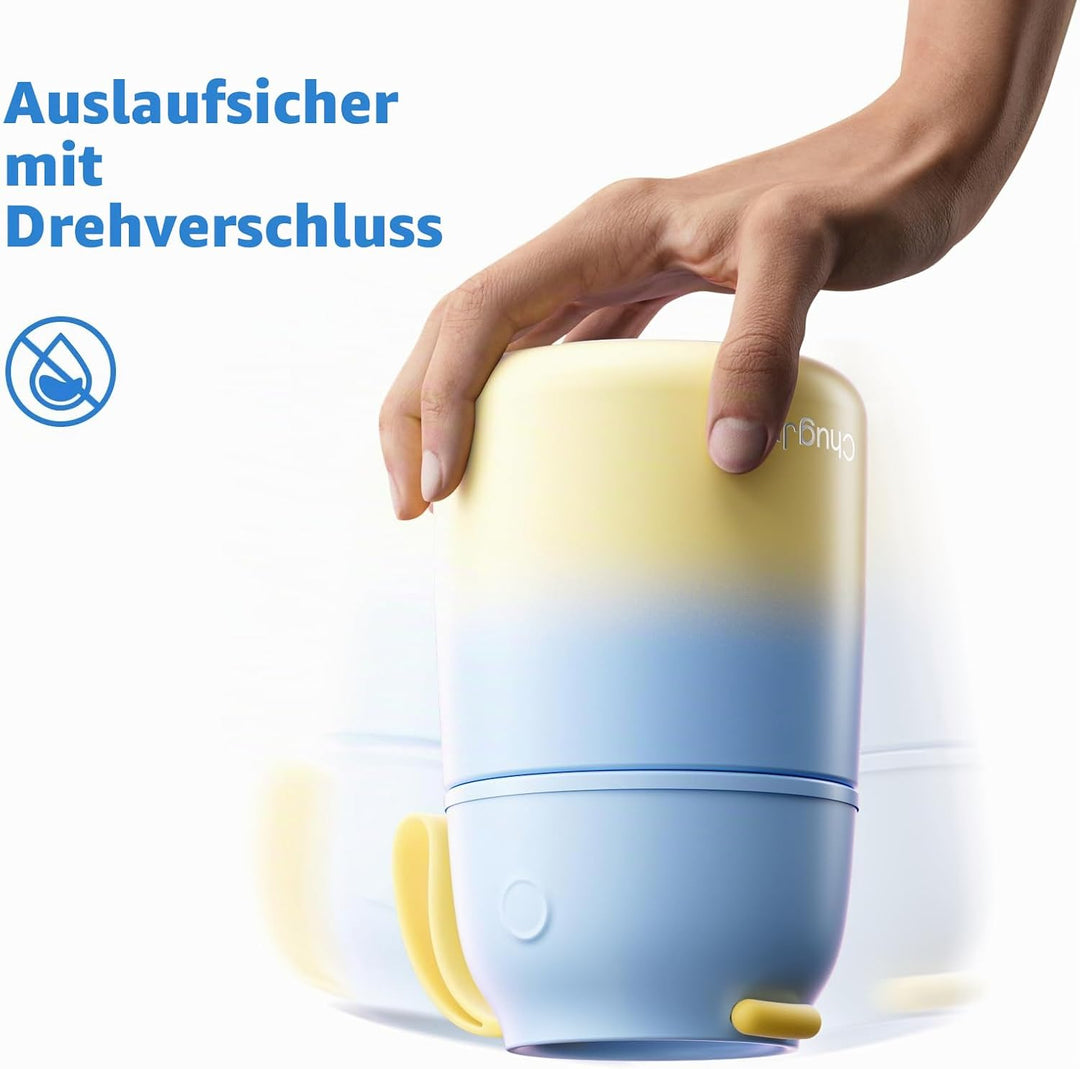 Thermobehälter für Essen 530ml, Edelstahl Thermobecher für Essen Warmhaltebehälter mit Löffel, Ausla