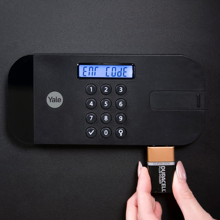 Yale - Motorisierter Tresor - Laptop - YLEB/200/EB1 - Hohe Sicherheit - Schwarz