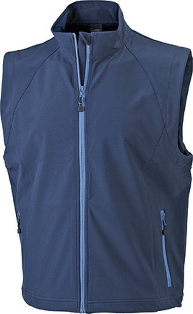 JN1022 Men's Softshell Vest Modische Softshellweste, Grösse:L;Farbe:ORANGE