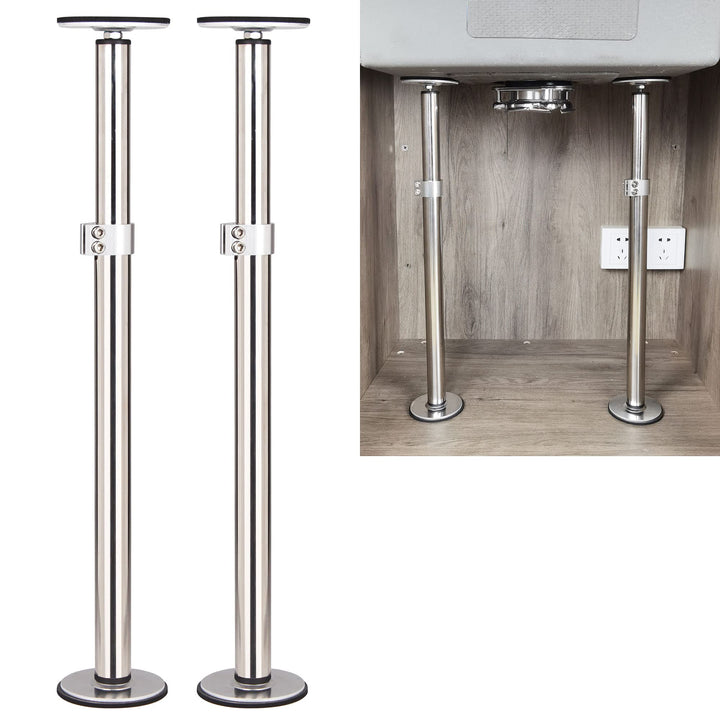 TYESTAND ST-2 Undermount Sink Brackets, Unterbau-Spülenhalterungen Verstellbare Stützfüsse aus Edels