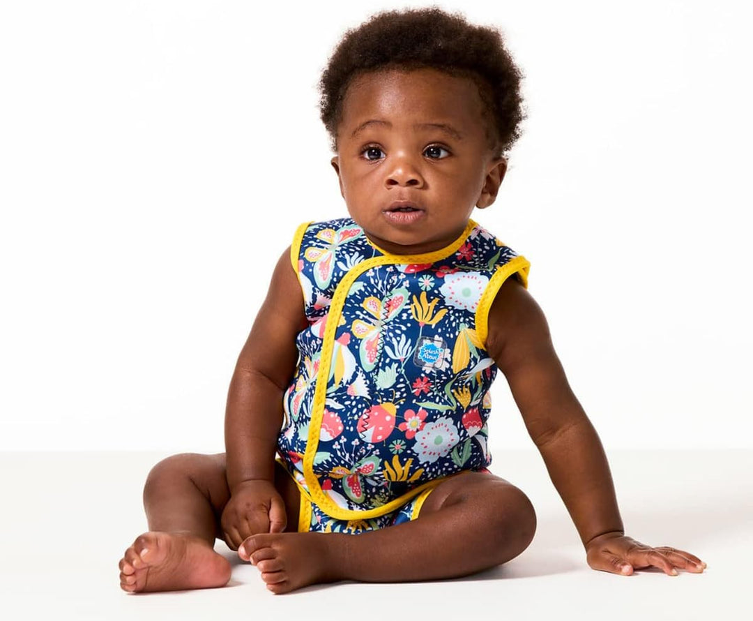 Splash About Baby Wrap Neoprenanzug 6-18 monate Garden Delight, 6-18 monate Garden Delight
