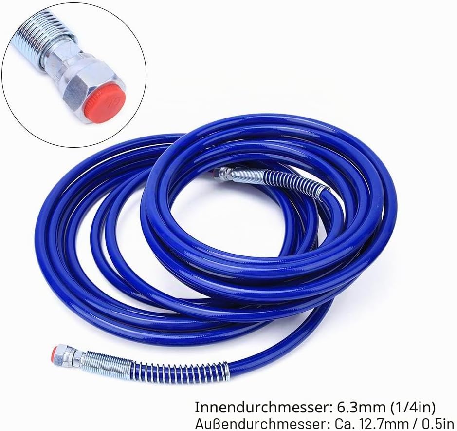 Airless Schlauch Verbinder Schlauch Für Airless Farbsprühsystem Control, 1/4in Farbspritzschlauch Sp
