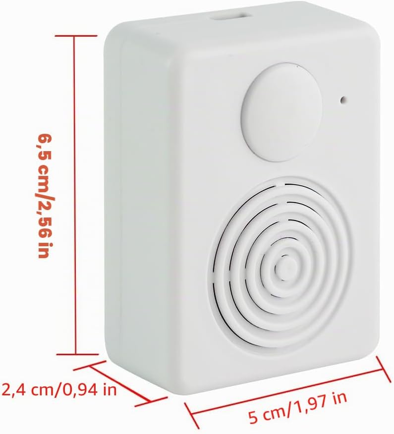 Diktiergerät, Unterstützt Bluetooth- und Mikrofonaufnahmen, 16 MB Soundmodul mit Lautsprecher, 16 Mi