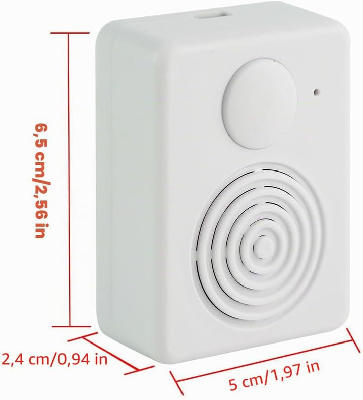 Diktiergerät, Unterstützt Bluetooth- und Mikrofonaufnahmen, 16 MB Soundmodul mit Lautsprecher, 16 Mi