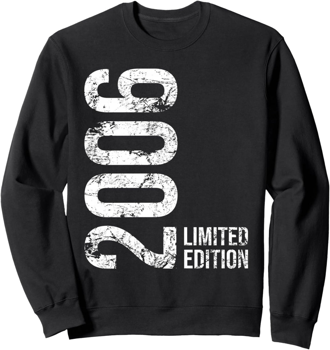 18. Geburtstag Junge Mädchen 18 Jahre 2006 Geburtstags Sweatshirt