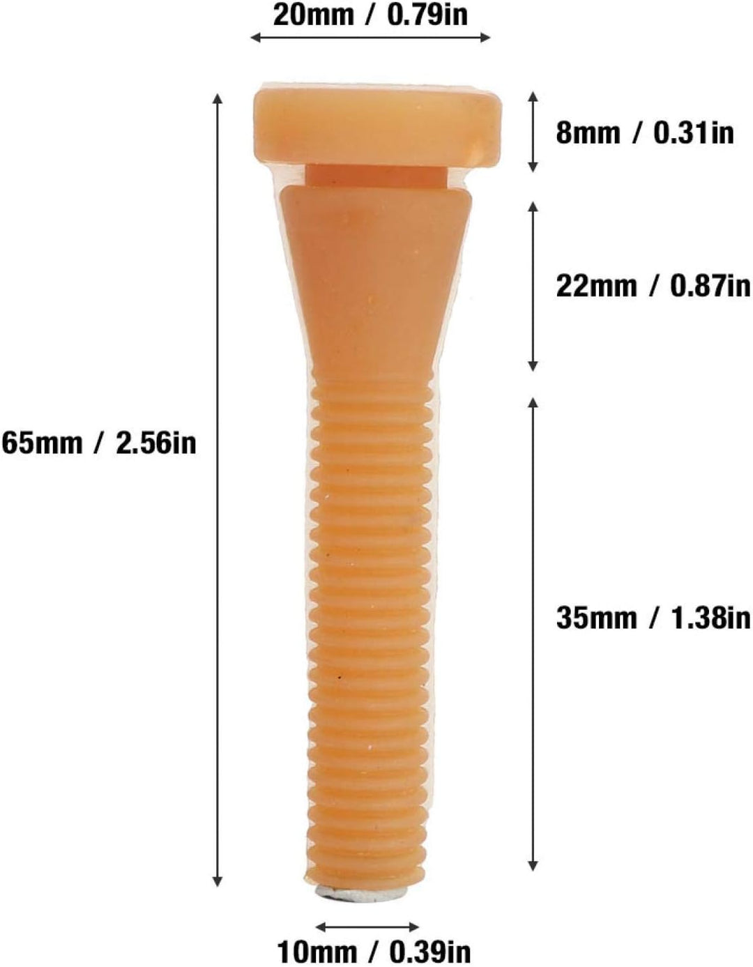 Kuuleyn 96pcs Rupffinger Chicken Plucker Fingers, Feather Plucking Fingers für Duck Turkey Goose Fea