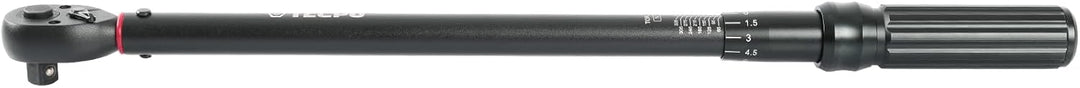 TECPO Drehmomentschlüssel Set 1/2" Zoll, 50-350 Nm, 72 Zähne Mechanik, kalibriert, hohe Präzision vo