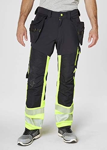 Helly Hansen Unisex-Adult x Chefs Pants, Yellow, C46-Waist 32", (80.01cm), Inside Leg 31"