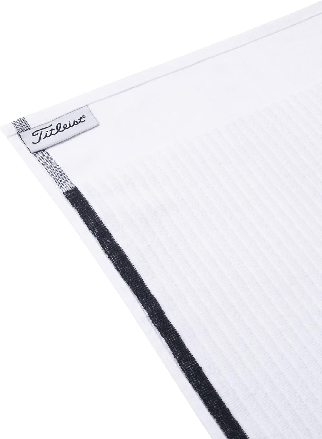 TITLEIST Players Frottee-Handtuch, Weiss/Schwarz, 50,8 x 101,6 cm Weiss / Schwarz, Weiss / Schwarz