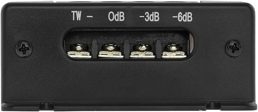 DS18 PRO-CFX 2-Wege-Autoradio-Passiv-Frequenzweiche, ideal für Hochtöner und Mitteltöner – Leistung