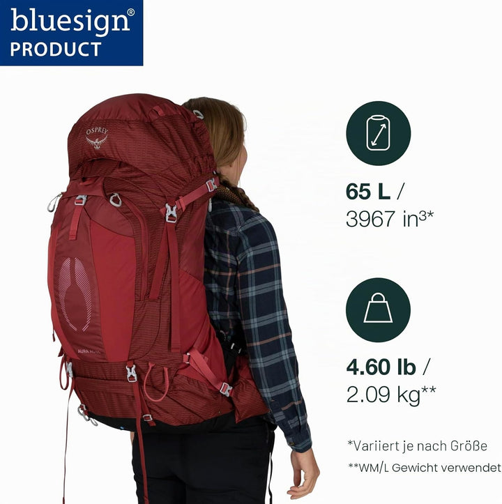 Osprey Aura AG 65 Liter Rucksack XS-S, XS-S