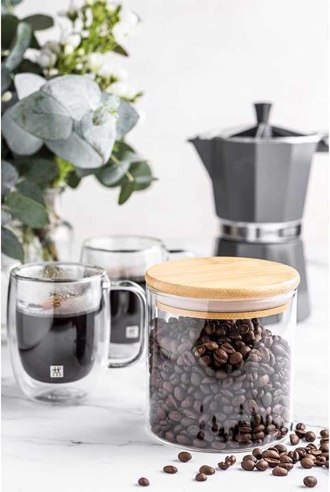 Cilio Espressokocher Classico für 9 Tassen | Höhe: 23,5 cm | Ø: 10,5 cm | Aluminium-Gehäuse | Silber